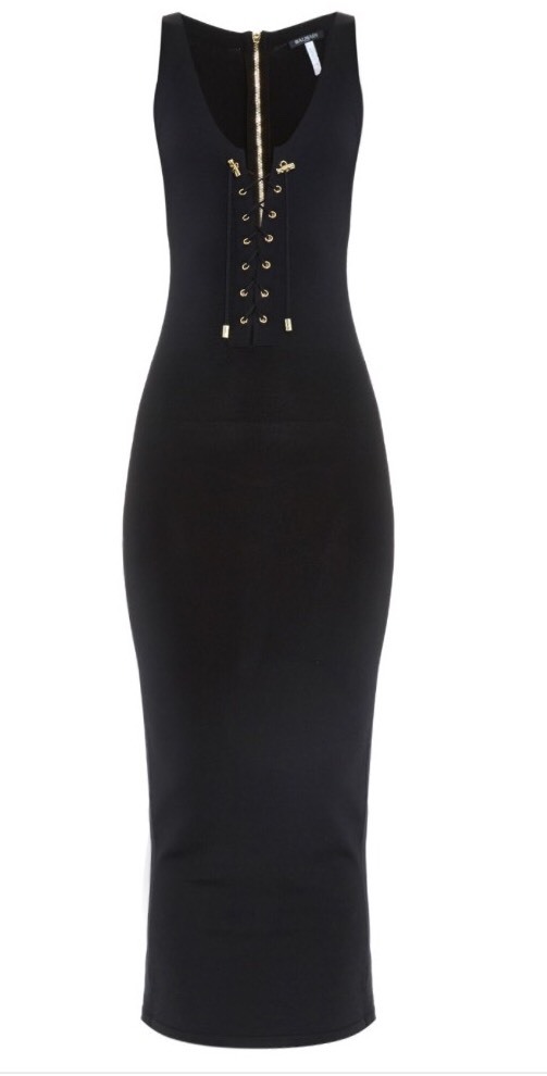 chinese dress ladies Balmain Halter Neck Mini Dress  Runway Catalog