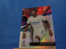 David Alaba [Blue] #BA-DA Prices | 2021 Topps Finest UEFA
