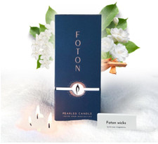 18 Oz Pearled Candle Sand Wax Set Gently Scented Sand Candle Gift Box 30 Wicks