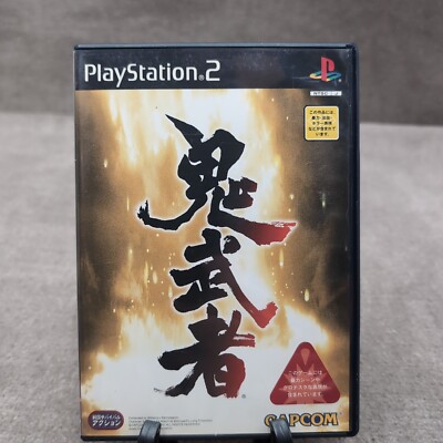 Onimusha Capcom Takeshi Kaneshiro Sony PlayStation 2 PS2 Japan Import