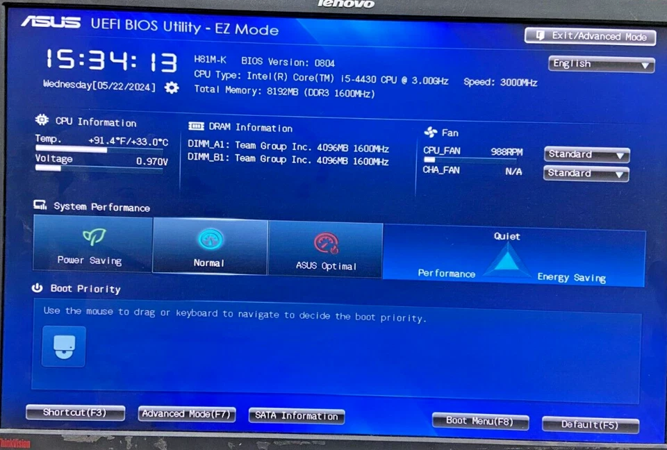 Tower PC Desktop - ASUS H81M-K Motherboard - i5-4TH - 8GB RAM - 256GB SSD - WIN - Image 2 of 4