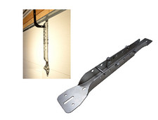 Garage Door Opener Adjustable Reinforcement Bracket - Fits 18"- 21"-24" Sections