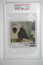 Kendrick Lamar Signed Auto Good Kid Maad City PSA DNA Slabbed authenticated