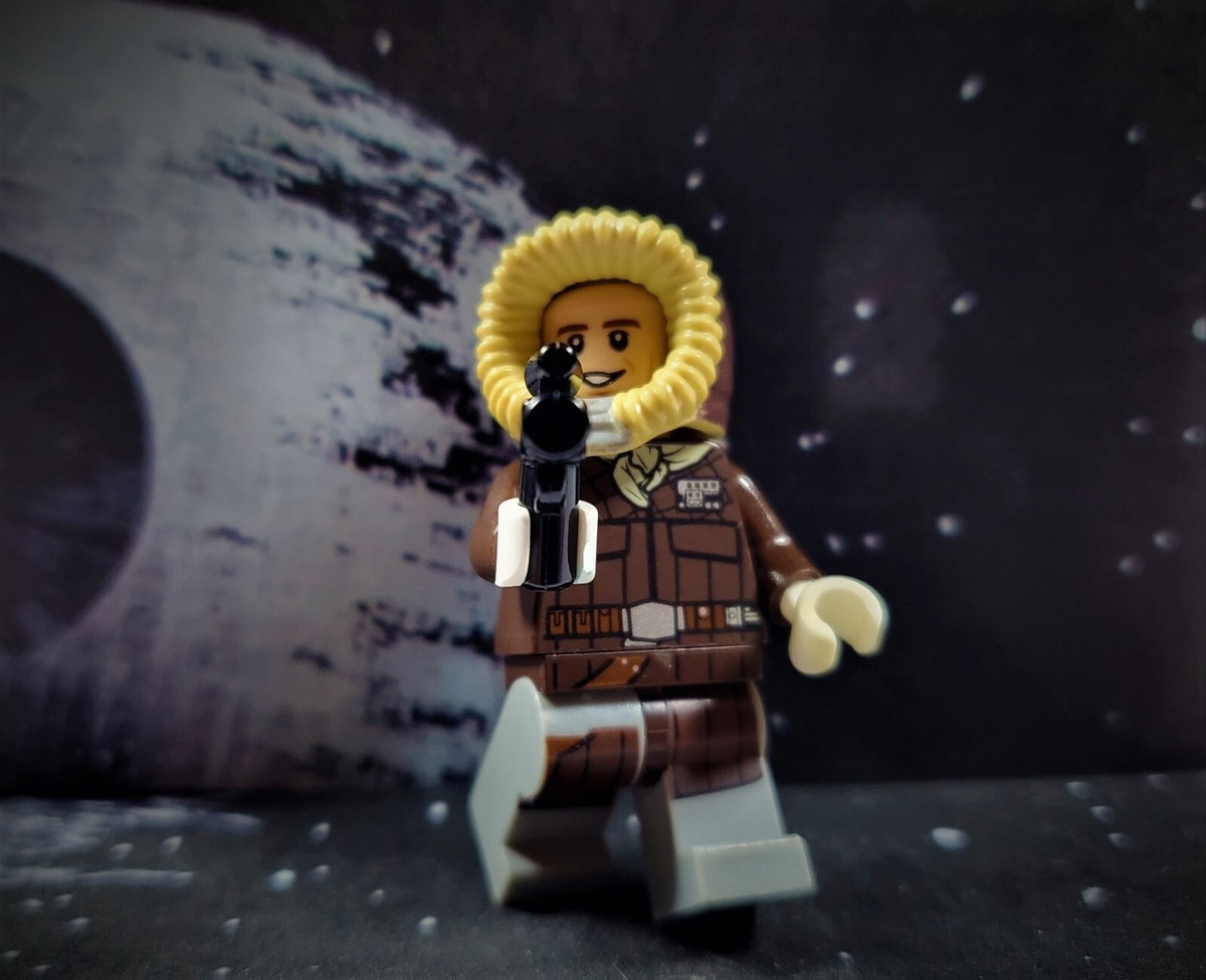 LEGO Star Wars Minifigure Han Solo - Parka Dark Brown Hoth Coat