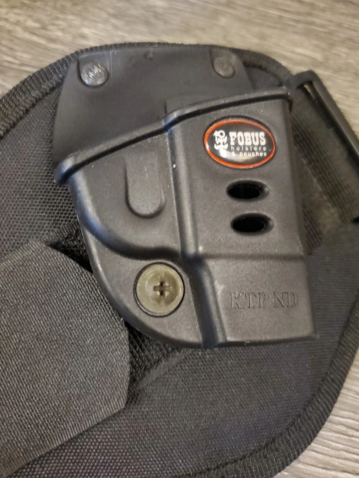 Funda Tobillo Fobus KTP ND Gruesa Gamuza Forrada Cordura Acolchada Evolución Derecha Foto 2 de 4