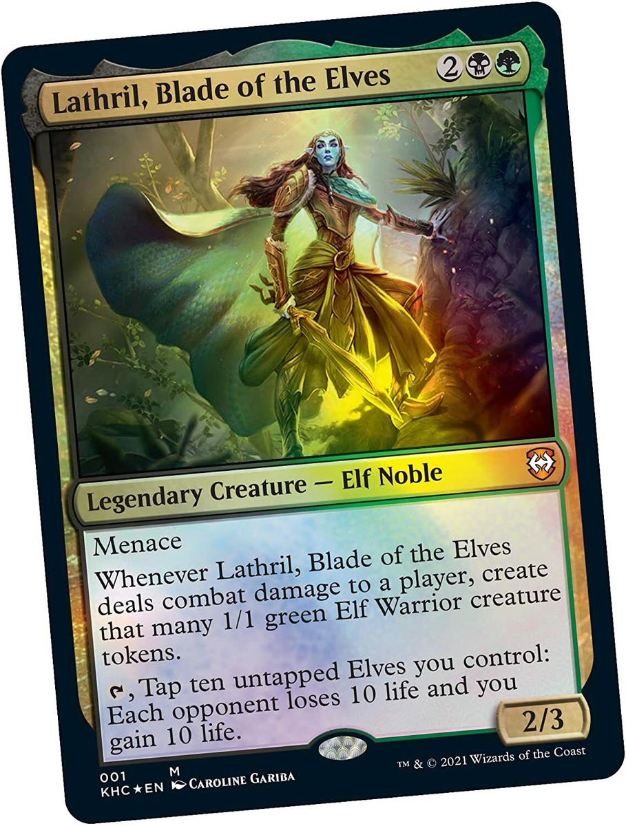 Magic The Gathering Kaldheim Commander Deck Elven Empire
