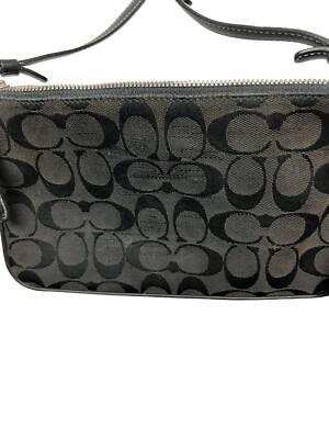 Coach Signature AccessoryPouch Black Y2K