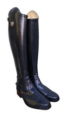 La Mundial LM 31598 maßgeschneiderte englische Reitstiefel 20" schwarz Leder Damen 7