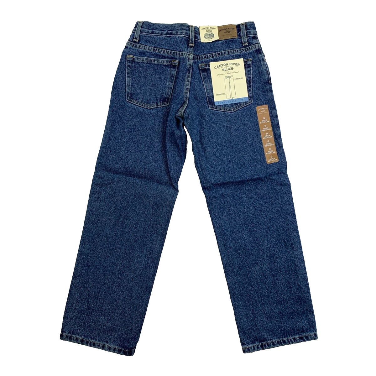 Canyon River Blues Jeans Boys Size 10 Blue Classic Fit Denim 