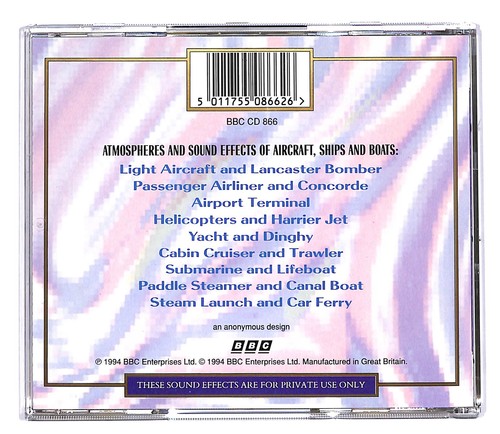 EBOND verschiedene - Essential Transport Soundeffekte Volume 2 CD050854 - Bild 2 von 2
