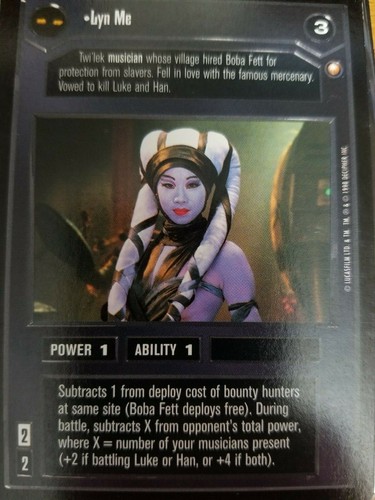 Star Wars CCG Special Edition 2nd Tier SINGLES Karte auswählen SWCCG - Bild 34 von 79
