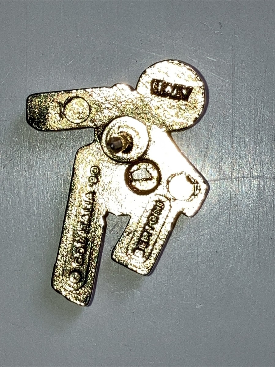 1990 FIFA Italy Mascot Ciao World Cup Soccer Football pin