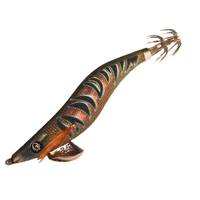 Rui Squid Jig AK20 Clear Red Belly Glow Body Size 3.0 EGI FISHING - Foto 4