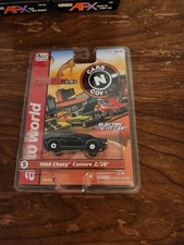 Autoworld HO Slot Car New Cars N Coffee 1968 Chevy Camaro Z/28 BLACK