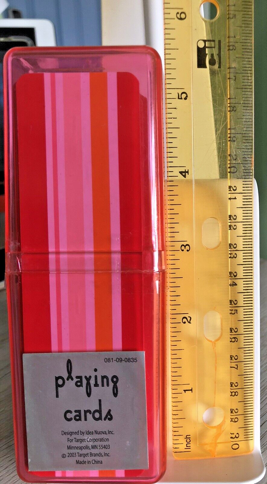 Vintage 2003 Playing Cards by Idea Nuova, Inc for Target Corp.