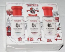 g7* Thayers Natural Remedies Witch Hazel Unscented Rose Petal Lavender Gift Set