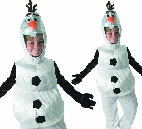 Olaf Frozen Muñeco De Nieve Disney Niños Disfraz Elaborado Vestido NIÑOS  Niñas Niño Traje | eBay