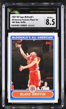 2007-08 Topps McDonald's All American Exclusive Blake Griffin #BG CSG 8.5 POP 1