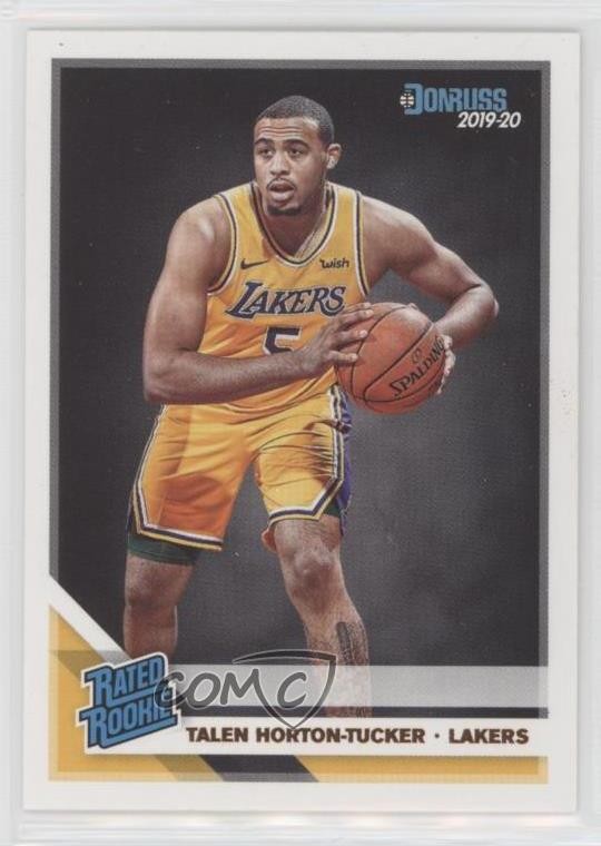 2019-20 Panini Donruss Rated Rookie Talen Horton-Tucker #248 18l6