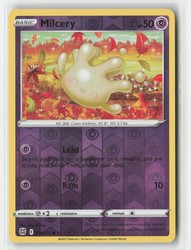 Milcery 070/172 Reverse Holo Common Brilliant Stars Pokemon TCG