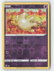 Milcery 070/172 Reverse Holo Common Brilliant Stars Pokemon TCG