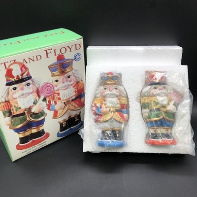 Fitz and Floyd 2003 Nutcracker Sweets Salt & Pepper Shaker Set Vintage NIB