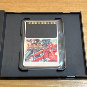 Naxat Soft 1943 Kai HuCARD for PC Engine Complete in Box Japan