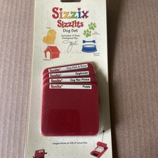 Sizzix Sizzlits 4 Pack Dog Set New