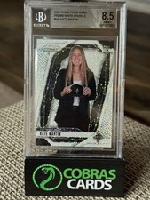 2024 Panini Prizm WNBA #148 Kate Martin WHITE SPARKLE ssp Beckett 8.5