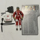 1986 Gi Joe Cobra 3.75" Lifeline v1 Figure Complete w/ Filecard Hasbro