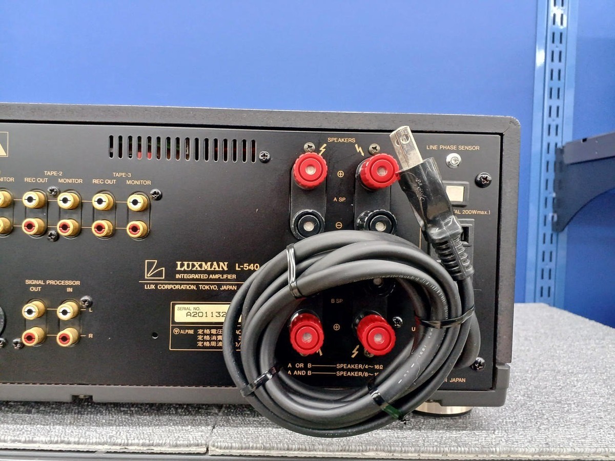 LUXMAN L-540 Integrated Amplifier AC100V 50Hz/60Hz 300W