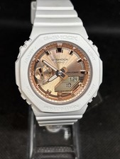 NEW CASIO G-SHOCK GMA-S2100MD-7A Pink Gold Dial Analog Digital Women Watch