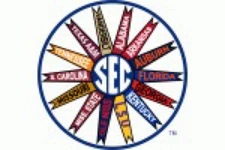 vv SEC conference  NCAA College Team Logo Poster Flag 12x8in Metal Sign