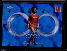 2024-25 Topps Chrome Bundesliga Sapphire Franz Beckenbauer Infinite #INS-15