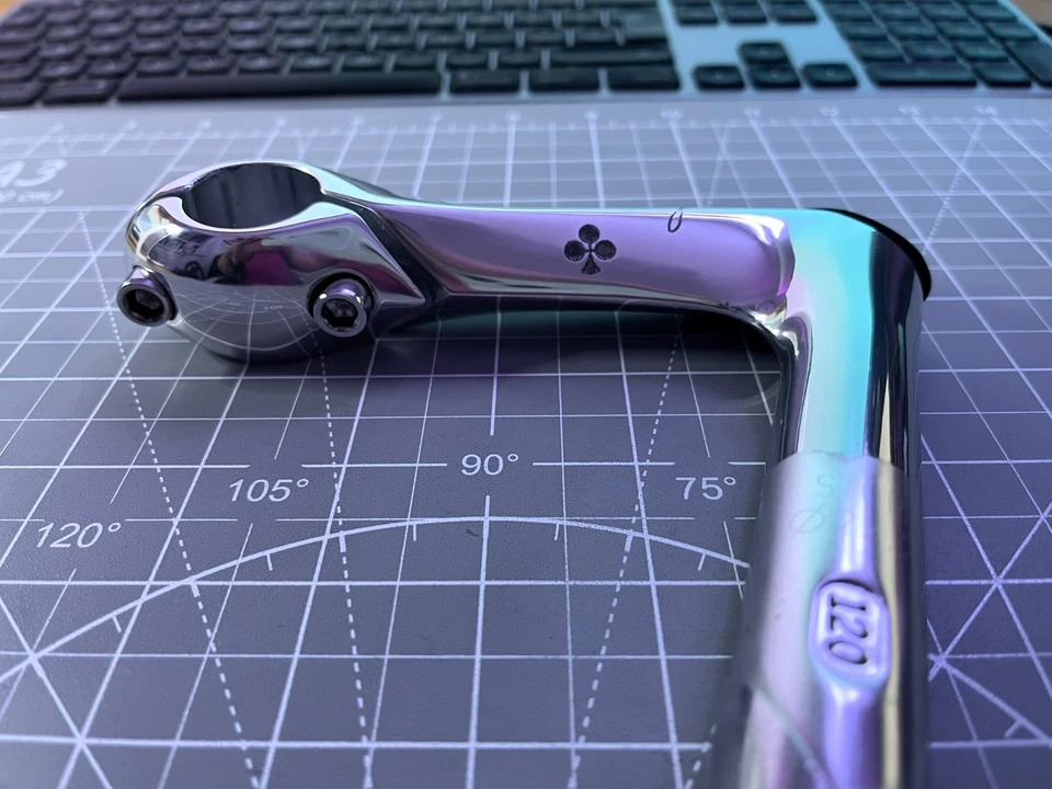 Pantographed COLNAGO ART DECOR Deda Murex Quill Stem - 120mm 26.0mm 22.2mm  - - Image 4 of 4