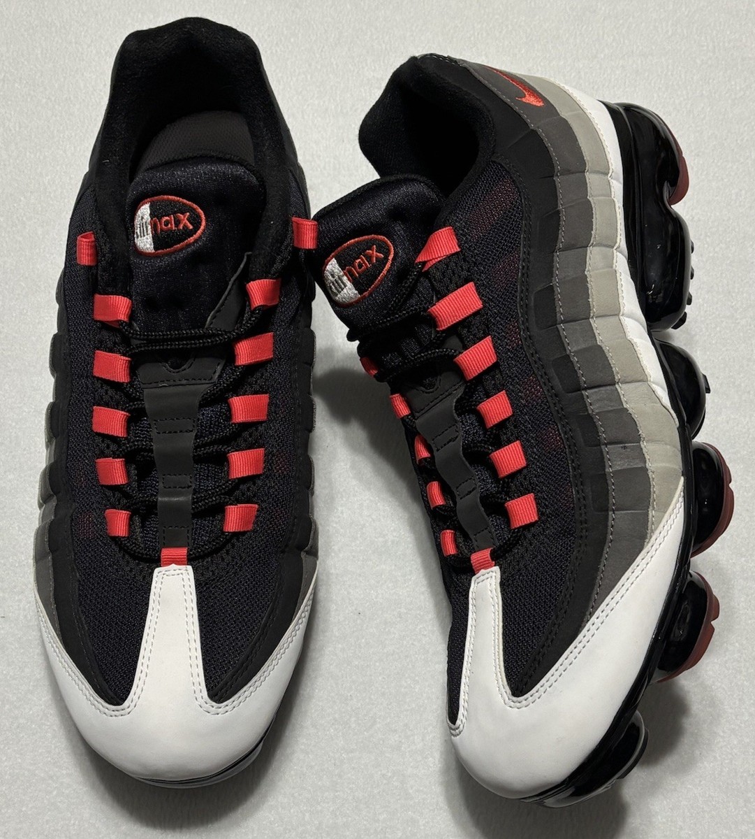 Size 13 - Nike Air VaporMax 95 Hot Red for sale online | eBay
