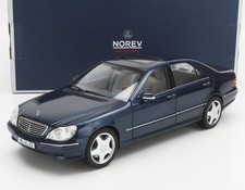 Norev 1/18 Mercedes-Benz S-Class S55 AMG (W220) 2000 Blue Met 183817