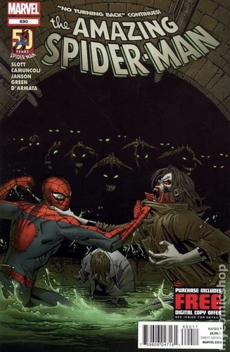 Amazing Spider-Man #690A Camuncoli FN 2012 Stock Image