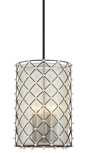 Minka Lavery 2863 Sheer Elegance 4 Light 13"W Taper Candle - Coal - Picture 1 of 2