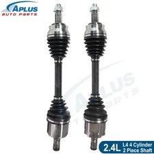 CV Axle Shaft Front Left & Right Set for Chrysler 200 2.4L 2 Piece Shaft 2015-17