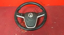 VAUXHALL ASTRA J MK6 LEATHER STEERING WHEEL 13351022 2010-2015 13317858