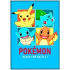 Pokémon Fleecedecke Kinder weiche Kuscheldecke Kinderdecke 140 x 100 cm