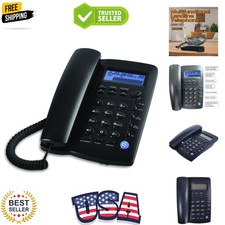 Y043 Corded Landline Telephone for Home, Caller ID/Call Waiting, Easy-to-Use,...