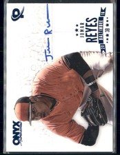 2016 Onyx Blue Autograph #JR-PEA16 Jomar Reyes