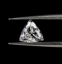 Lab-Grown 2.00 Ct CVD Diamond 9 mm Trillion D Grade IF Certified Loose Diamond