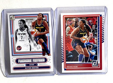 ALIYAH BOSTON 2025 Donruss WNBA #12 Franchise Features Indiana Fever +#1 Base