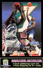 1998-99 Flair Showcase Flair Showcase Row 2 #87 Bryon Russell Utah Jazz