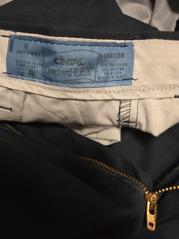 Cintas Work Pants 40x32