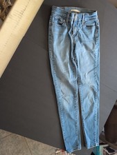 Girls Levi's Blue Jeans 25W 30L