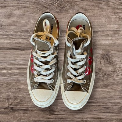 Converse Chuck Taylor Lo x CDG Comme des Garcons Size 8 Women s